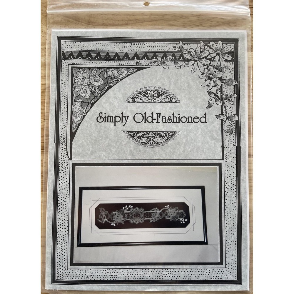 Simply Old-Fashioned LOVELY 'N LACE DEVONSHIRE DELIGHT Pattern & Instruction VTG